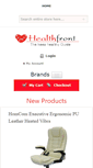 Mobile Screenshot of healthfront.com